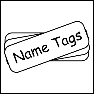 Name Tags Icon
